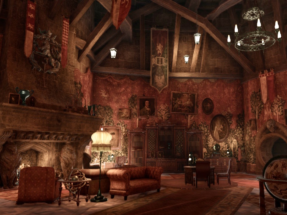 Gryffindor Common Room in Hogwarts Legacy