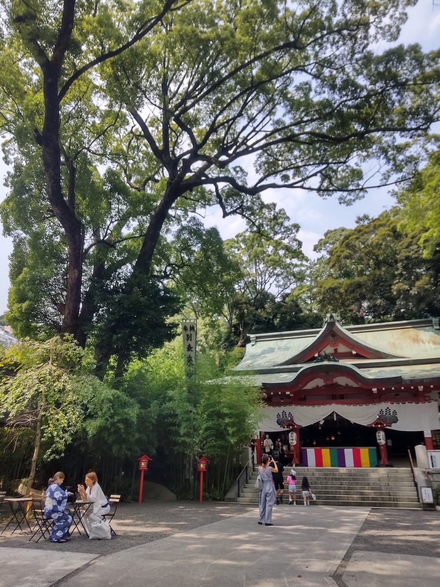Kinomiya shrine in Atami