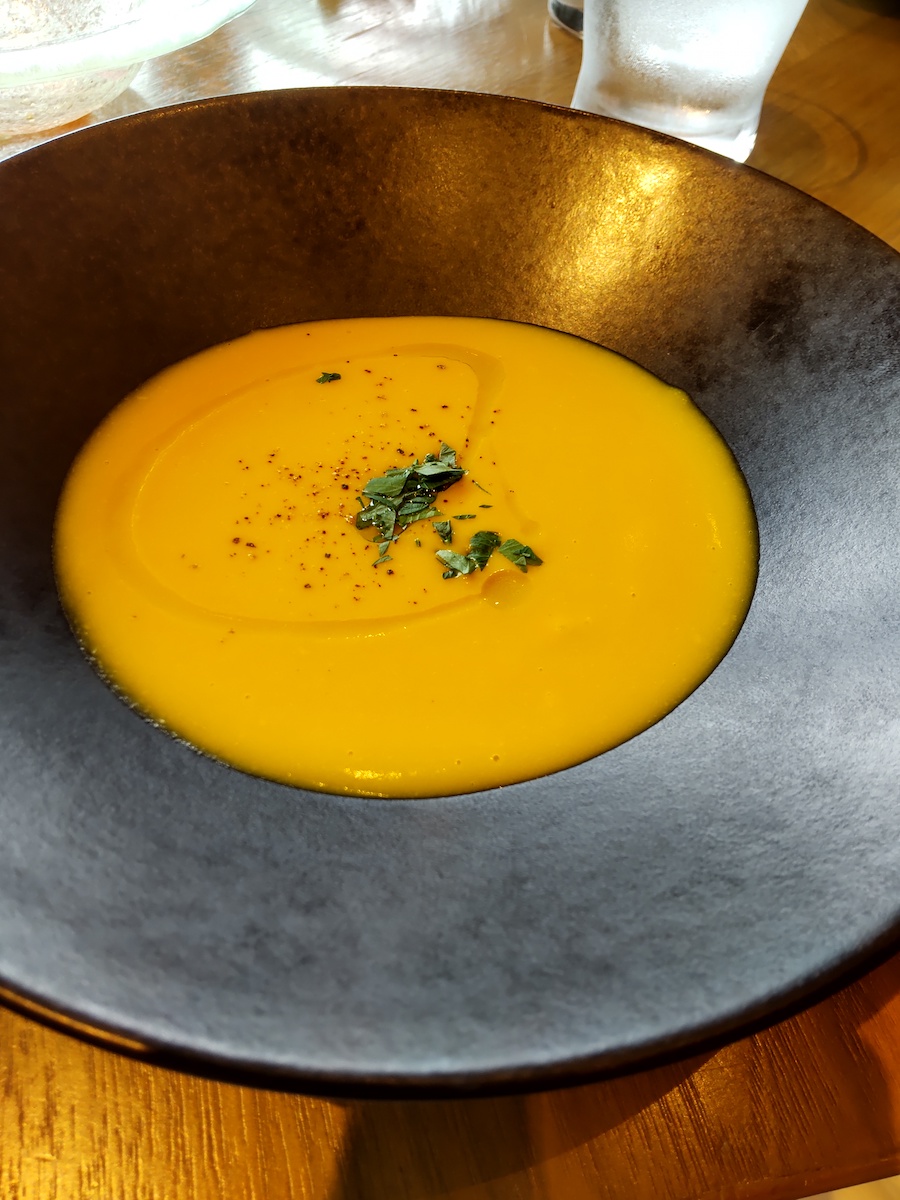 Today's soup: Pumpkin soup