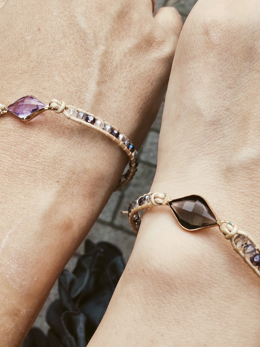 Handmade bracelets we bought